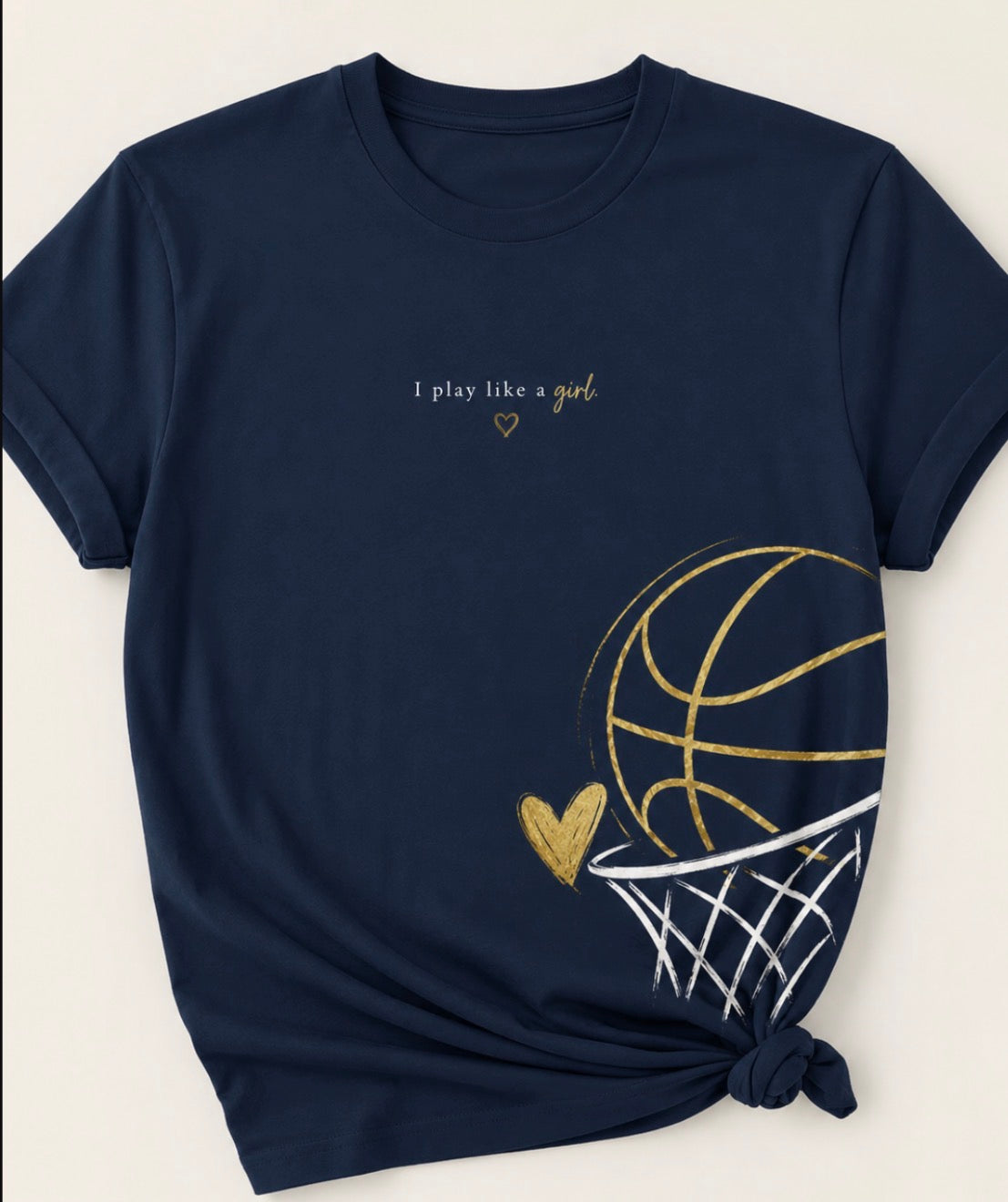 I Play Like a Girl™ Basketball Tee